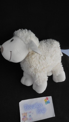 Doudou peluche mouton - doudou, blanc