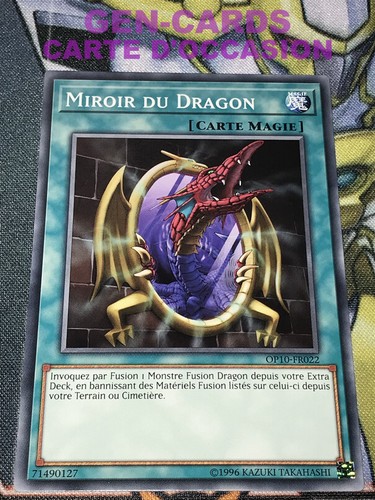 Carte miroir du - miroir,