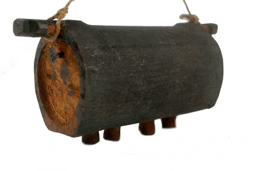 Cloche vache bois - cloche,