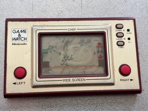 Game watch chef nintendo - watch,