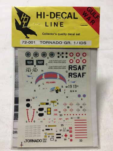 Decal line 72 001 - 72-001,