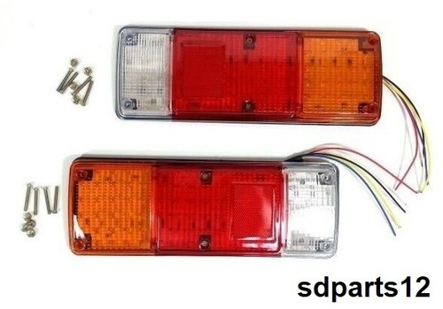 Paire feux arrière 12v led - 12v, 4