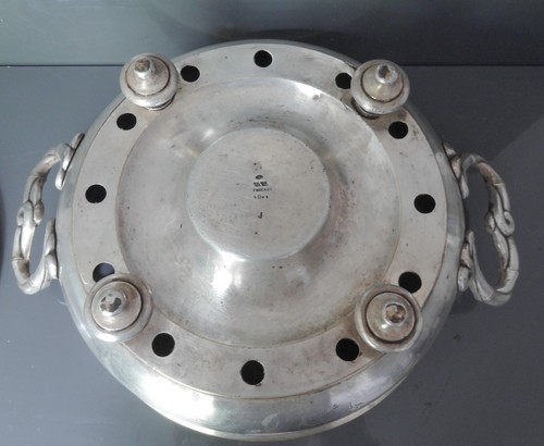 Chauffe plat ancien - chauffe-plat, métel