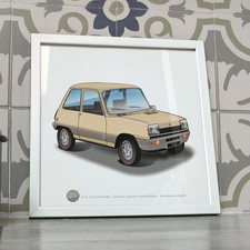 Poster R5 GTL beige daim déco