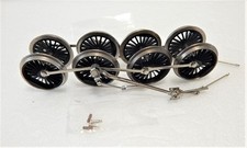 R 13958 UN EMBIELLAGE COMPLET + ESSIEUX DE  LOCOMOTIVE VAPEUR 241 P 7 JOUEF HO