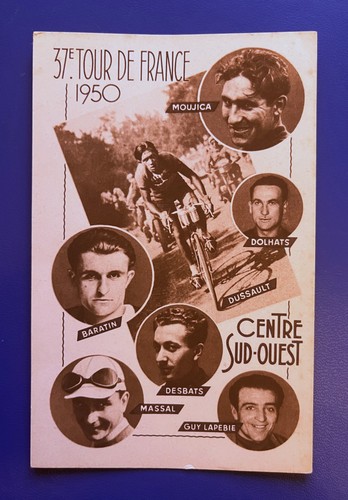 Tour france 1950 carte - france,
