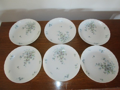 Lot assiettes creuses en - de, 6
