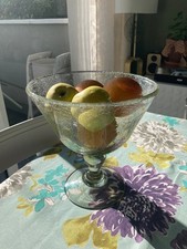 Grande coupe compotier sur