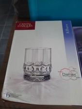 Coffret De 6 Verre A Whisky Cristal D'arques Modèle Allure Neuf