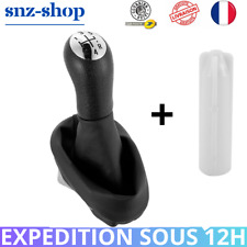 Pommeau Levier De Vitesse Renault Clio 3, Clio 2,Mégane Cuir Soufflet Adaptateur
