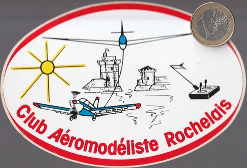 Autocollant aéromodélisme - autocollant.,