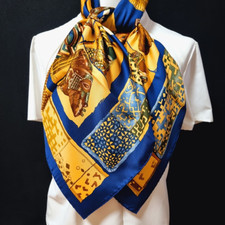RARE VINTAGE HERMES Silk Scarf