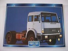 CARTE FICHE CAMION TRACTEUR