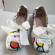 Ballerines tout cuir blanches