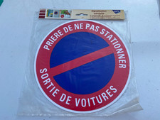 Panneau interdit de stationner