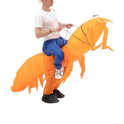 Costume crevette gonflable - de,