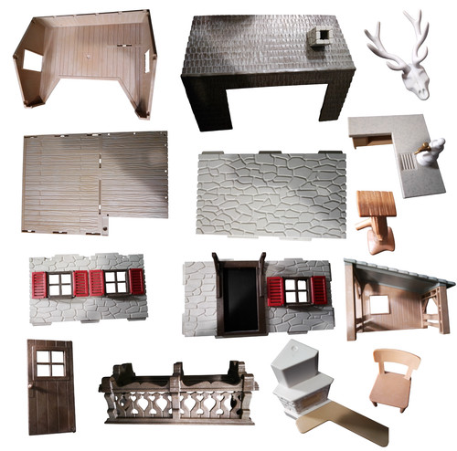 Playmobil chalet montagne - chalet,