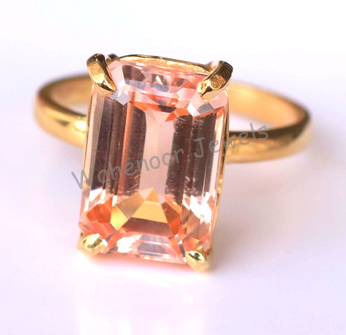 Naturel padparadscha saphir - naturel,
