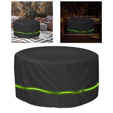 Housse de table ronde en tissu