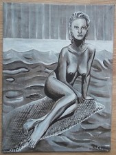 Tableau peinture huile sur