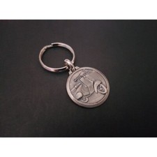 porte-clés métal relief