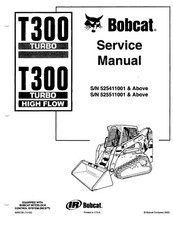 Bobcat 300 service manuel - t,