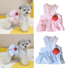 Pet Sweet Robe Princess Summer Sumpe Puppy Dog Cat Vêtements Vêtements S-Xxl /