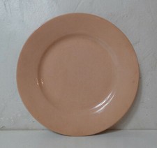 Moulin des Loups 1 ancienne assiette plate rose sépia vintage