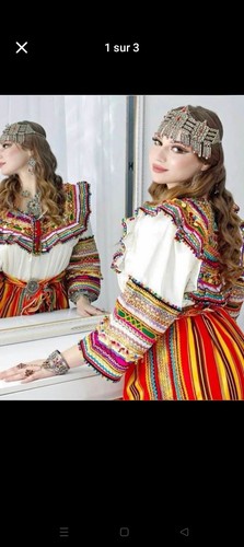Robe kabyle luxe - robe,