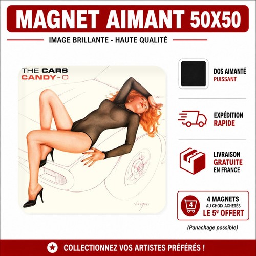 Magnet the cars candy 5x5 - ,
