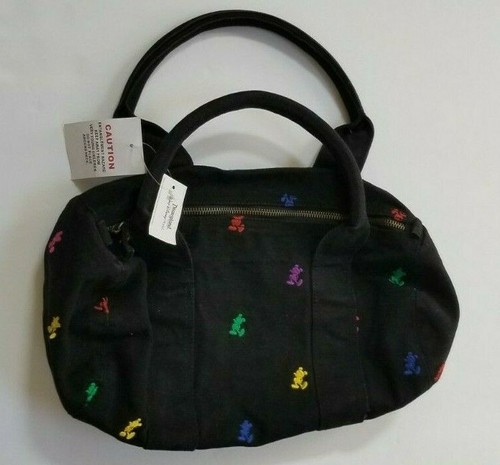 Disney black canvas bag - black,