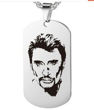 Johnny Hallyday Pendentif