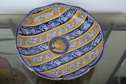 Faïence gien couronne - de,