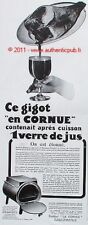 PUBLICITE ANCIENNE 1929 LA