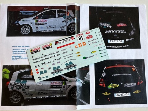 Decal renault clio r3t - decal, 43