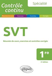Spécialité svt 1re - spécialité,