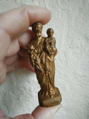 Statuette régule doré - statuette,