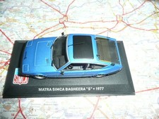 Matra Simca Bagheera S Bleue 1977 Altaya IXO 1/43 en boite