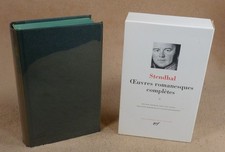 LA PLEIADE :  STENDHAL - OEUVRES ROMANESQUES COMPLETES 2 / 2007