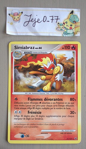 Carte pokémon simiabraz - simiabraz,