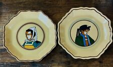 2 Assiettes  Malicorne 1926