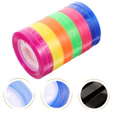  12 Rolls Rubalise Ruban Adhésif Pour Scrapbooking Cassette De Papeterie