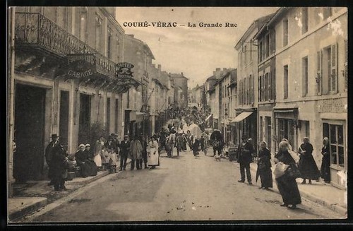 Cpa couhé vérac grande - couhé-vérac,,