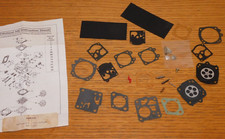 LOT JOINT  tillotson STIHL bosch CARBURATEUR gasket chainsaw TRONCONNEUSE psb HS