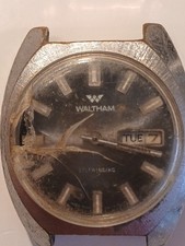 Vintage Silver Tone Waltham