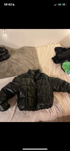 Bomber cuir zara - bomber,