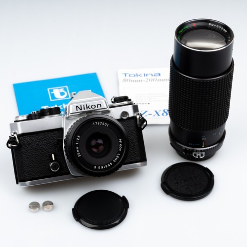 Serviced tested nikon fe - *serviced,