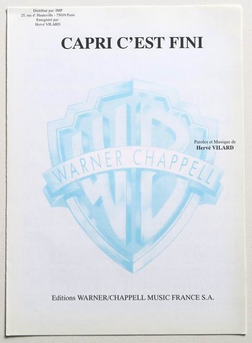 Partition sheet music herve - partition,