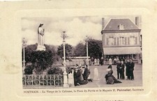 PONTMAIN PONT MAIN Vierge de Colonne Place Parvis Magasin Parmentier Sacristain