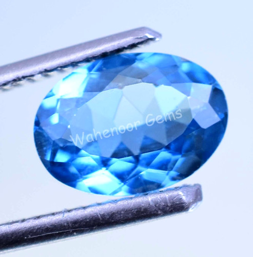Naturel bleu zircon - zircon, 2.30